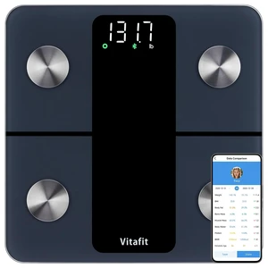 Smart Scale for Body Weight High Accuracy 0.1lb, 400lb, LED, Black | Professional Factory Since 2001 Digital Weight Scales Bathroom Health App Sync 13 Body Composition with BMI, Body Fat, Muscle Smart Scale for Body Weight High Accuracy 0.1lb, 400lb, LED, Black | Professional Factory Since 2001 Digital Weight Scales Bathroom Health App Sync 13 Body Composition with BMI, Body Fat, Muscle