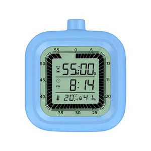 Visual Timer, 60 Minutes Countdown & Countup Timer, Digital Alarm Clock with Temperature and Humidity Monitor, 4 in 1 Multifunctional Desk Clock for Kids Study, Kitchen, Office and Home,Blue Visual Timer, 60 Minutes Countdown & Countup Timer, Digital Alarm Clock with Temperature and Humidity Monitor, 4 in 1 Multifunctional Desk Clock for Kids Study, Kitchen, Office and Home,Blue
