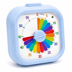 Visual Timer for Kids Toddlers, 60 Minute Countdown Clock | Rainbow Disk Pomodoro Timers for Classroom Kitchen Office, Desk Silent Time Management Tool Pomodoro Timers (3.5 Inch) Visual Timer for Kids Toddlers, 60 Minute Countdown Clock | Rainbow Disk Pomodoro Timers for Classroom Kitchen Office, Desk Silent Time Management Tool Pomodoro Timers (3.5 Inch)