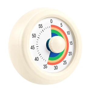 Visual Timer for Kids 60-Minute Rainbow Countdown Timer | Pomodoro Timer Focus Tool for ADHD & Autism, Time Management for Homework, Chores, Office, Kitchen, Teaching & Study Routines Visual Timer for Kids 60-Minute Rainbow Countdown Timer | Pomodoro Timer Focus Tool for ADHD & Autism, Time Management for Homework, Chores, Office, Kitchen, Teaching & Study Routines