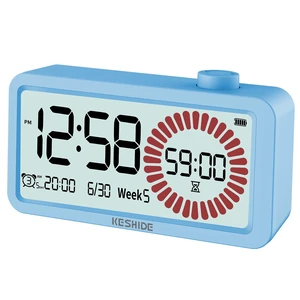 Visual Timer for Kids and Adults with Alarm Clock,LCD Digital 60-Minute Countdown Timer Time Management Tool for Home, School, or Work Visual Timer for Kids and Adults with Alarm Clock,LCD Digital 60-Minute Countdown Timer Time Management Tool for Home, School, or Work