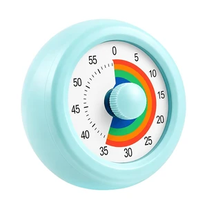 Visual Timer for Kids 60-Minute Rainbow Countdown Timer | Pomodoro Timer Focus Tool for ADHD & Autism, Time Management for Homework, Chores, Office, Kitchen, Teaching & Study Routines Visual Timer for Kids 60-Minute Rainbow Countdown Timer | Pomodoro Timer Focus Tool for ADHD & Autism, Time Management for Homework, Chores, Office, Kitchen, Teaching & Study Routines