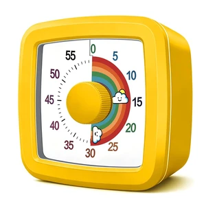 Visual Timer for Kids, 60 Minute Silent Countdown Clock with Color Disk, Time Management Tool for ADHD, Classroom, Kitchen, Office, Study, Pomodoro Visual Timer for Kids, 60 Minute Silent Countdown Clock with Color Disk, Time Management Tool for ADHD, Classroom, Kitchen, Office, Study, Pomodoro