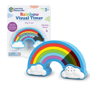 Rainbow Visual Timer | Time Management for Children, Audio and Visual Alarms, Schedule for Kids, Social Emotional Learning Skills, Countdown Timer Rainbow Visual Timer | Time Management for Children, Audio and Visual Alarms, Schedule for Kids, Social Emotional Learning Skills, Countdown Timer