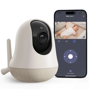 2K Smart WiFi Baby Monitor with Camera and Audio, Smartphone App Control, Temperature Sensor, Motion & Cry Detection, IR Night Vision, 2-Way Talk, Cloud & SD Card Storage, Ideal for New Moms 2K Smart WiFi Baby Monitor with Camera and Audio, Smartphone App Control, Temperature Sensor, Motion & Cry Detection, IR Night Vision, 2-Way Talk, Cloud & SD Card Storage, Ideal for New Moms
