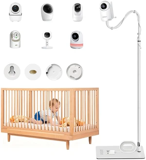 Baby Monitor Floor Stand Holder Mount Compatible for HelloBaby HB65/HB40/HB6560/HB6339/HB6550 Pro, Momcozy, Nanit, VAVA, Adjustable Height & Stable Base, No Tools or Wall Damage Baby Monitor Floor Stand Holder Mount Compatible for HelloBaby HB65/HB40/HB6560/HB6339/HB6550 Pro, Momcozy, Nanit, VAVA, Adjustable Height & Stable Base, No Tools or Wall Damage