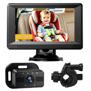 Baby Car Camera HD 1080P - Car Baby Monitor with Night Vision, Adjustable View Angle, Easy Installation, Anti-Glare Display, Rear Seat Monitoring for Kids & Infants Baby Car Camera HD 1080P - Car Baby Monitor with Night Vision, Adjustable View Angle, Easy Installation, Anti-Glare Display, Rear Seat Monitoring for Kids & Infants