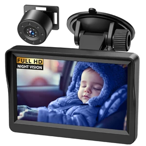 Baby Car Camera,4.3" HD Infrared Night Vision Baby Car Mirror with 178° Wide View, Safety Rear Facing Car Set Camera for Infants Kids Toddlers Baby Car Camera,4.3" HD Infrared Night Vision Baby Car Mirror with 178° Wide View, Safety Rear Facing Car Set Camera for Infants Kids Toddlers