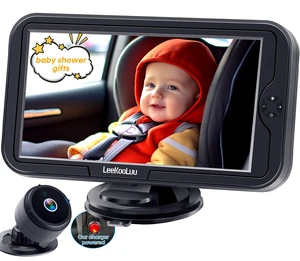 Baby Car Camera for Backseat 1080P - Plug and Play HD Crystal Night Vision | Easy to Install 360° Rotation Wide View Angle Protect Baby's Eye - Rear Facing Carseat Camera for Newborn Infant Kids Baby Car Camera for Backseat 1080P - Plug and Play HD Crystal Night Vision | Easy to Install 360° Rotation Wide View Angle Protect Baby's Eye - Rear Facing Carseat Camera for Newborn Infant Kids