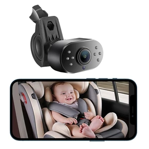 WiFi Car Baby Camera with IR LEDs, Wireless to Monitor 720P HD Carseat Camera for iPhone iPad Android Smartphones Tablets WiFi Car Baby Camera with IR LEDs, Wireless to Monitor 720P HD Carseat Camera for iPhone iPad Android Smartphones Tablets