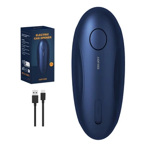 Automatic Electric Can Opener for Seniors for Kitchen:Anyone can Hands Free,One Touch Opener,Durable Blades,Rechargeable, Smooth Edge, Lightweight Small Size, Blue Automatic Electric Can Opener for Seniors for Kitchen:Anyone can Hands Free,One Touch Opener,Durable Blades,Rechargeable, Smooth Edge, Lightweight Small Size, Blue