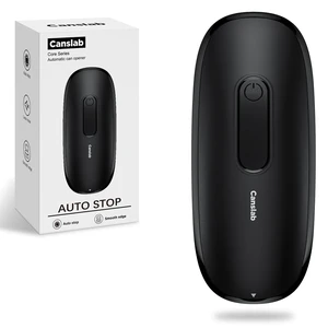 Core Electric Can Opener_One Touch Auto Stop, 4 AA Battery Powered | Handsfree Smooth Edge Can Opener for kitchen, Easy for Seniors with Arthritis, Food Safe, for Small / Large Cans, Black Core Electric Can Opener_One Touch Auto Stop, 4 AA Battery Powered | Handsfree Smooth Edge Can Opener for kitchen, Easy for Seniors with Arthritis, Food Safe, for Small / Large Cans, Black
