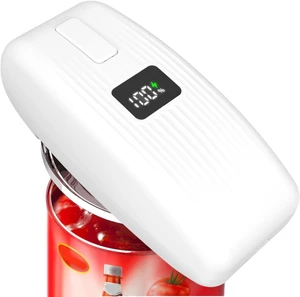 Electric Can Opener with LED Display, Can Opener Electric for Seniors | One-Touch USB Rechargeable Battery Automatic Can Opener for Kitchen or Arthritis, Hands-Free, Smooth Edge, Compact, Cordless Electric Can Opener with LED Display, Can Opener Electric for Seniors | One-Touch USB Rechargeable Battery Automatic Can Opener for Kitchen or Arthritis, Hands-Free, Smooth Edge, Compact, Cordless