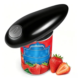 Electric Can Opener, Single-Press Automatic Operation with Can Opener Smooth Edge, Automatic Can Opener Cordless Battery Operated for Seniors, Arthritis Sufferers, and Home Cooks Electric Can Opener, Single-Press Automatic Operation with Can Opener Smooth Edge, Automatic Can Opener Cordless Battery Operated for Seniors, Arthritis Sufferers, and Home Cooks