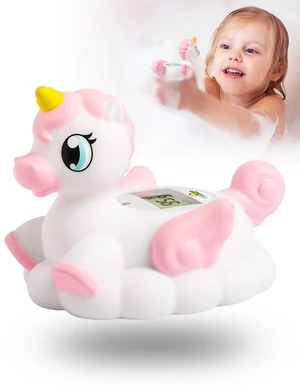 Baby Bath Thermometer Newborn Digital Unicorn Baby Bath Temperature Thermometer for Infant Bathtub Water Floating Rubber Toy WP01 Baby Bath Thermometer Newborn Digital Unicorn Baby Bath Temperature Thermometer for Infant Bathtub Water Floating Rubber Toy WP01