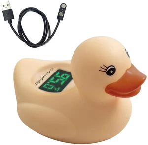 Baby Bath Thermometer - Duck Water Thermometer for Bathtub | Instant Digital Water & Room Temperature - Floating Duck Toy - USB Rechargeable - Helps Monitor Bath Water Temperature Baby Bath Thermometer - Duck Water Thermometer for Bathtub | Instant Digital Water & Room Temperature - Floating Duck Toy - USB Rechargeable - Helps Monitor Bath Water Temperature