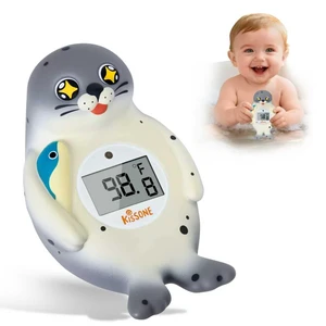 Baby Bath Thermometer Digital for Water Temperature Fast & Accurate °F/°C Reading, Waterproof Floating Safety Thermometer for Infants & Toddlers Baby Bath Thermometer Digital for Water Temperature Fast & Accurate °F/°C Reading, Waterproof Floating Safety Thermometer for Infants & Toddlers