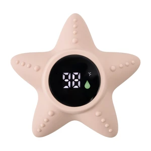 Silicone Baby Bath Thermometer Water Temperature Thermometer for Baby Safety, Floating Infant Bath tub Temp Thermometer for Newborns & Toddlers - Starfish Silicone Baby Bath Thermometer Water Temperature Thermometer for Baby Safety, Floating Infant Bath tub Temp Thermometer for Newborns & Toddlers - Starfish