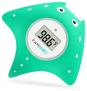 Baby Bath and Room Thermometer FDTH-V0-22 New Upgraded Sensor Technology for Baby Health Bath Tub Thermometer Floating Toy (Blue) Baby Bath and Room Thermometer FDTH-V0-22 New Upgraded Sensor Technology for Baby Health Bath Tub Thermometer Floating Toy (Blue)