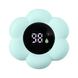 Silicone Baby Bath Thermometer Water Temperature Thermometer for Baby Safety, Floating Infant Bath tub Temp Thermometer for Newborns & Toddlers- Flower Silicone Baby Bath Thermometer Water Temperature Thermometer for Baby Safety, Floating Infant Bath tub Temp Thermometer for Newborns & Toddlers- Flower