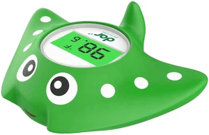 Baby Bath Thermometer for Infant & Toddler, Floating Digital Water Thermometer with 3Color LED Backlight, Baby Bath Toy, Hot & Cold Alert, BPAFree,Ray Shape Baby Bath Thermometer for Infant & Toddler, Floating Digital Water Thermometer with 3Color LED Backlight, Baby Bath Toy, Hot & Cold Alert, BPAFree,Ray Shape
