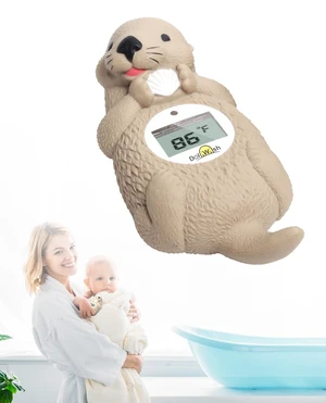 Baby Bath Thermometer for Infants Otter Baby Water Thermometer for Bathtub | Newborn Bathtime essentials, Odorless, Tub Temperature, Room Temp, Accurately, Hot Cold Color Alert, Safety Floating Toy Baby Bath Thermometer for Infants Otter Baby Water Thermometer for Bathtub | Newborn Bathtime essentials, Odorless, Tub Temperature, Room Temp, Accurately, Hot Cold Color Alert, Safety Floating Toy
