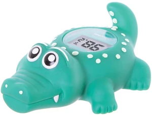 Floating Crocodile Bath Thermometer - Water Temperature Monitoring for Newborns, Infants, Toddlers - Croc Toy with Fahrenheit Display Floating Crocodile Bath Thermometer - Water Temperature Monitoring for Newborns, Infants, Toddlers - Croc Toy with Fahrenheit Display