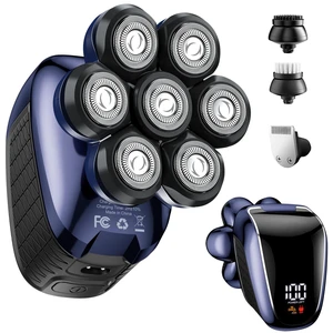 Head Shavers for Bald Men: 5-in-1 Electric Razor with 7D Floating Head & Double Blade - Waterproof Wet Dry Shaver, Travel Lock Head Shavers for Bald Men: 5-in-1 Electric Razor with 7D Floating Head & Double Blade - Waterproof Wet Dry Shaver, Travel Lock