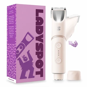 SpinDuo 2 in 1 Electric Bikini Trimmer for Women,180°Rotating Head | SpotGlide ceramic blade for body, legs and bikini, Mirror and LED light reveal fine hair, Trim, shave and red light, IPX7 SpinDuo 2 in 1 Electric Bikini Trimmer for Women,180°Rotating Head | SpotGlide ceramic blade for body, legs and bikini, Mirror and LED light reveal fine hair, Trim, shave and red light, IPX7