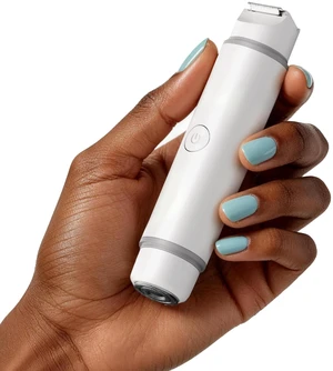 Bikini Trimmer for Women Dual Head Waterproof Rechargeable (Pearl White) | 2-in-1 Electric Razor for Pubic Hair & Body, Painless Shaver for Sensitive Skin, Cordless Trimmer for Legs & Face Peach Fuzz Bikini Trimmer for Women Dual Head Waterproof Rechargeable (Pearl White) | 2-in-1 Electric Razor for Pubic Hair & Body, Painless Shaver for Sensitive Skin, Cordless Trimmer for Legs & Face Peach Fuzz