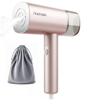Steamer for Clothes, Portable Handheld Travel Steamer & Iron 2 in 1 | Anti-Spill, 120V, 1000W Fast Heat in 30s, 180ML Tank, Foldable for Travel, office, Strong Penetrating Steam, Rose Gold Steamer for Clothes, Portable Handheld Travel Steamer & Iron 2 in 1 | Anti-Spill, 120V, 1000W Fast Heat in 30s, 180ML Tank, Foldable for Travel, office, Strong Penetrating Steam, Rose Gold