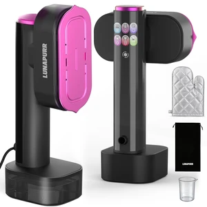 Travel Steamer for Clothes, 2-in-1 Handheld Garment Steamer & Iron, Magenta | 15s Fast Heat-Up, No-Leak Portable Steamer with Ceramic Heat Panel, Fast Wrinkle Removal for Home & Travel, 110-120V Travel Steamer for Clothes, 2-in-1 Handheld Garment Steamer & Iron, Magenta | 15s Fast Heat-Up, No-Leak Portable Steamer with Ceramic Heat Panel, Fast Wrinkle Removal for Home & Travel, 110-120V