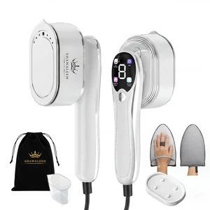 Travel Steamer for Clothes with Ironing Gloves, All-Fabric Wrinkle Removal 4 Adjustable Modes, 10s fast Heat Up, Large Ceramic Heat Panel, 100ml water tank, 2in1 Steamer Iron1200W (110-120V) (WHITE) Travel Steamer for Clothes with Ironing Gloves, All-Fabric Wrinkle Removal 4 Adjustable Modes, 10s fast Heat Up, Large Ceramic Heat Panel, 100ml water tank, 2in1 Steamer Iron1200W (110-120V) (WHITE)