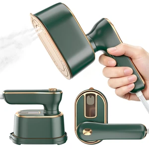 Travel Steamer Iron for Clothes - Portable Ironing Machine Small Size Portable Steamer Travel College Dorm Home Essentials (Green) Travel Steamer Iron for Clothes - Portable Ironing Machine Small Size Portable Steamer Travel College Dorm Home Essentials (Green)
