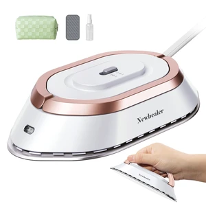 Travel Iron Set, 100-240V Mini Dry Iron for Clothes (No Steam) | Max 300W, Heats in 60s, 302 Ceramic Soleplate, Handy Heat Press, 0.5lbs Lightweight for Quick Touch-ups Worldwide Travel Iron Set, 100-240V Mini Dry Iron for Clothes (No Steam) | Max 300W, Heats in 60s, 302 Ceramic Soleplate, Handy Heat Press, 0.5lbs Lightweight for Quick Touch-ups Worldwide
