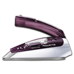 Travel Iron, Pro Compact Stainless Steel Soleplate Hand Held Steamer Iron for Clothes, 200 Microsteam Holes, 1000 Watts Ironing, Fabric Steamer, Dual Voltage, Mini Iron, Purple, DA1560 Travel Iron, Pro Compact Stainless Steel Soleplate Hand Held Steamer Iron for Clothes, 200 Microsteam Holes, 1000 Watts Ironing, Fabric Steamer, Dual Voltage, Mini Iron, Purple, DA1560