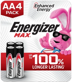 Energizer MAX AA Alkaline Batteries (4 Pack) Energizer MAX AA Alkaline Batteries (4 Pack)