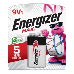 Energizer MAX 9V Alkaline Batteries (1 Pack) Energizer MAX 9V Alkaline Batteries (1 Pack)
