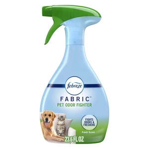 Febreze Fabric Spray Air Freshener, Odor-Fighting Fabric Refresher, Sneaker Balls Alternative, Couch Cleaner, Linen Spray, Multi-Use, Pet Odor Fighter Scent, 23.6 fl oz Febreze Fabric Spray Air Freshener, Odor-Fighting Fabric Refresher, Sneaker Balls Alternative, Couch Cleaner, Linen Spray, Multi-Use, Pet Odor Fighter Scent, 23.6 fl oz