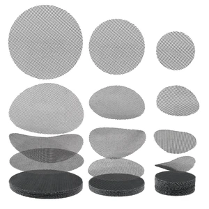 Drainage Mesh for Plant Pot Bonsai Mesh 2 3 4 Inch Assorted Sizes 100 Pcs Drainage Mesh for Plant Pot Bonsai Mesh 2 3 4 Inch Assorted Sizes 100 Pcs