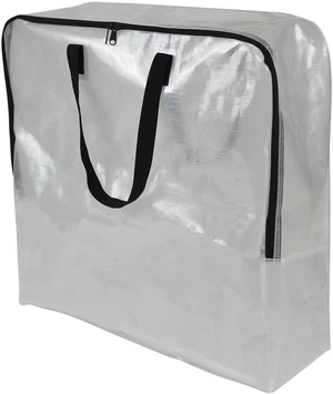 Mainstays Clear 24 Gallon Slim Storage and Moving Bag with Zipper Closure and Dual Carry Handles Mainstays Clear 24 Gallon Slim Storage and Moving Bag with Zipper Closure and Dual Carry Handles