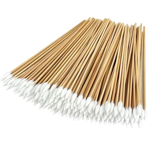 200 Count 6-Inch Pointed Cotton Swabs for Gun Cleaning 200 Count 6-Inch Pointed Cotton Swabs for Gun Cleaning
