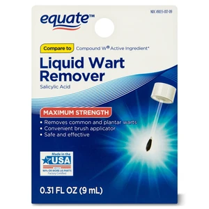 Equate Maximum Strength Liquid Wart Remover, 0.31 fl oz Equate Maximum Strength Liquid Wart Remover, 0.31 fl oz