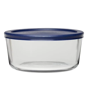 Anchor Hocking Glass Food Storage Container with Lid, 7 Cup Round Anchor Hocking Glass Food Storage Container with Lid, 7 Cup Round