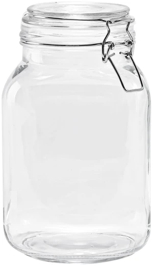 Mainstays 67 oz Glass Airtight Food Storage Jar Canister with Locking Lid, Kitchen Pantry Storage Container for Dry Food, Coffee, Sugar and Pantry Organization Mainstays 67 oz Glass Airtight Food Storage Jar Canister with Locking Lid, Kitchen Pantry Storage Container for Dry Food, Coffee, Sugar and Pantry Organization