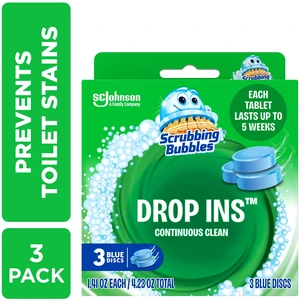Scrubbing Bubbles Toilet Tablets, Continuous Clean Toilet Drop Ins, 3 Count Scrubbing Bubbles Toilet Tablets, Continuous Clean Toilet Drop Ins, 3 Count