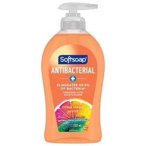 Softsoap Antibacterial Liquid Hand Soap, Crisp Clean, 11.25 Fluid Ounce Bottle Softsoap Antibacterial Liquid Hand Soap, Crisp Clean, 11.25 Fluid Ounce Bottle