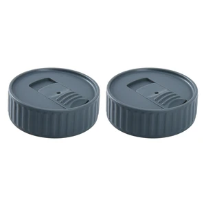 Mainstays BPA-Free Wide Mouth Mason Jar Drinking Lid - Set of 2 Mainstays BPA-Free Wide Mouth Mason Jar Drinking Lid - Set of 2