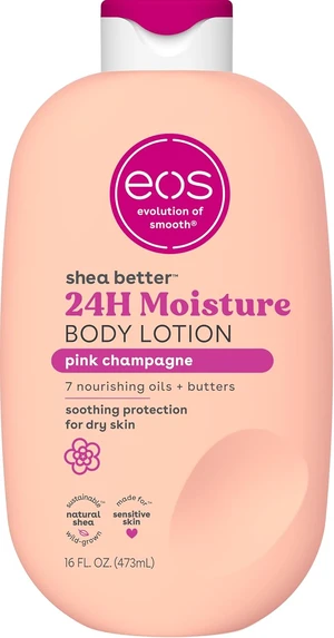 Eos Shea Better 24H Moisture Body Lotion, Pink Champagne, 16 fl oz Eos Shea Better 24H Moisture Body Lotion, Pink Champagne, 16 fl oz