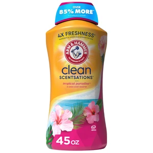 ARM & HAMMER Clean Scentsations Laundry Scent Booster, Tropical, 45 Oz ARM & HAMMER Clean Scentsations Laundry Scent Booster, Tropical, 45 Oz